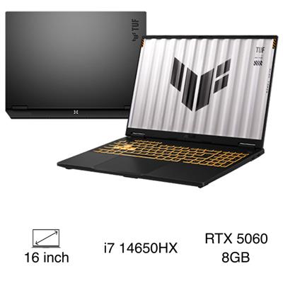 Laptop Asus TUF Gaming F16 FX608JMR - RV048W (i7 14650HX, 16GB, 1TB, RTX 5060 8GB, WUXGA 165Hz, Win11)