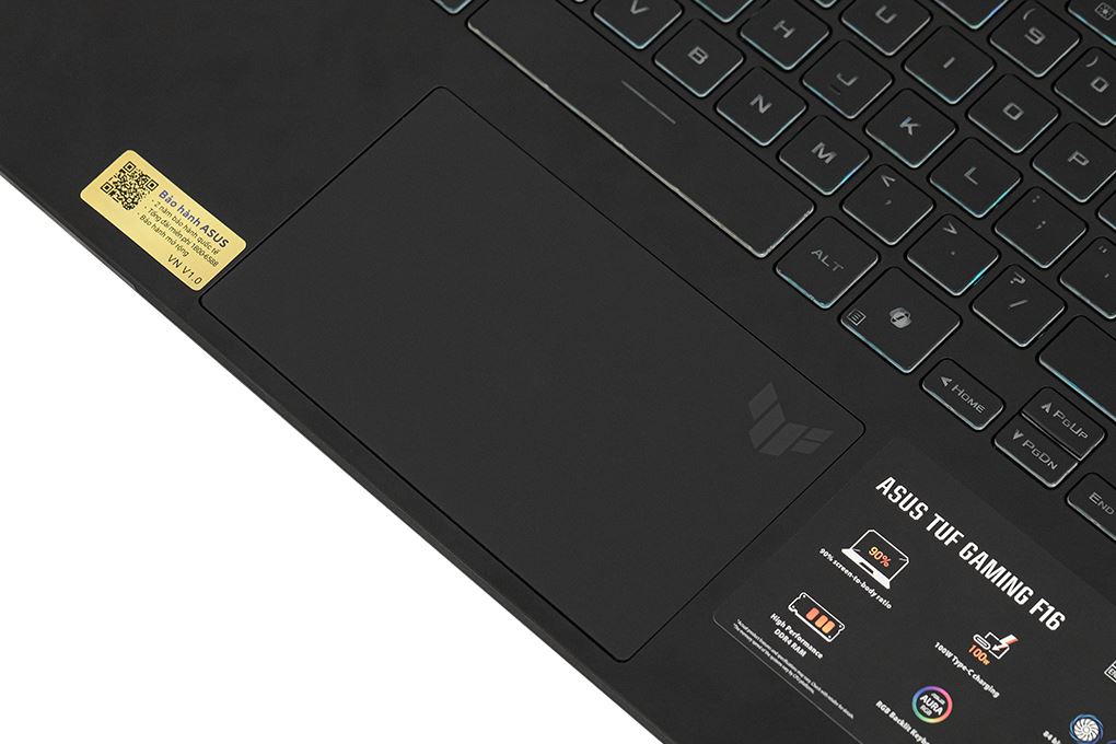 Laptop Asus TUF Gaming F16 FX607VJ - RL034W (Core 5 210H, 16GB, 512GB, RTX 3050 6GB, Full HD+ 144Hz, Win11) - 9