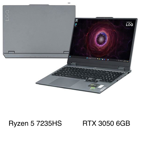 Lenovo Gaming LOQ 15ARP9 - 83JC00KUVN (R5 7235HS, 24GB, 1TB, RTX 3050 6GB, Full HD 144Hz, Win11)