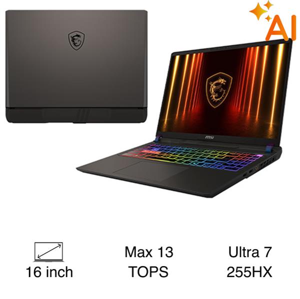 MSI Gaming Vector 16 HX AI A2XWHG - 010VN_32GB (Ultra 7 255HX, 32GB, 512GB, RTX 5070Ti 12GB, QHD+ 24