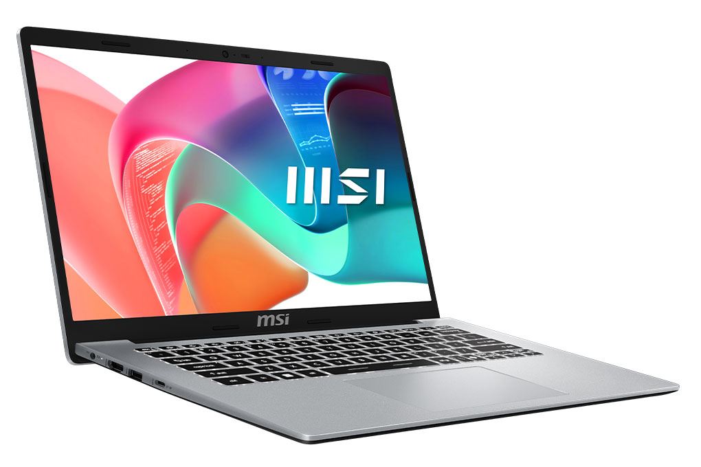 Laptop MSI Modern 14 F1MG - 432VN (Core 5 120U, 16GB, 512GB, Full HD, Win11) Màu Bạc