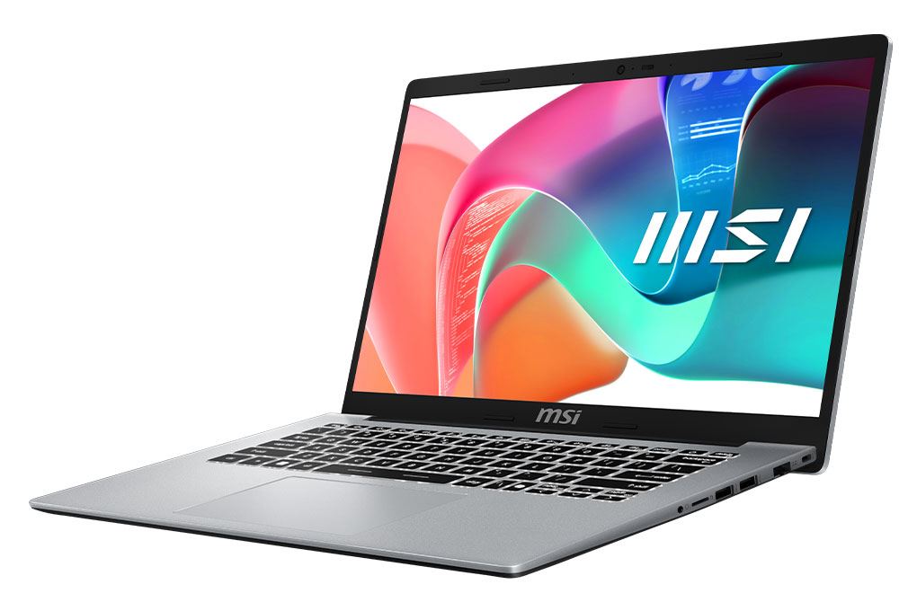 Laptop MSI Modern 14 F1MG - 432VN (Core 5 120U, 16GB, 512GB, Full HD, Win11) Màu Bạc