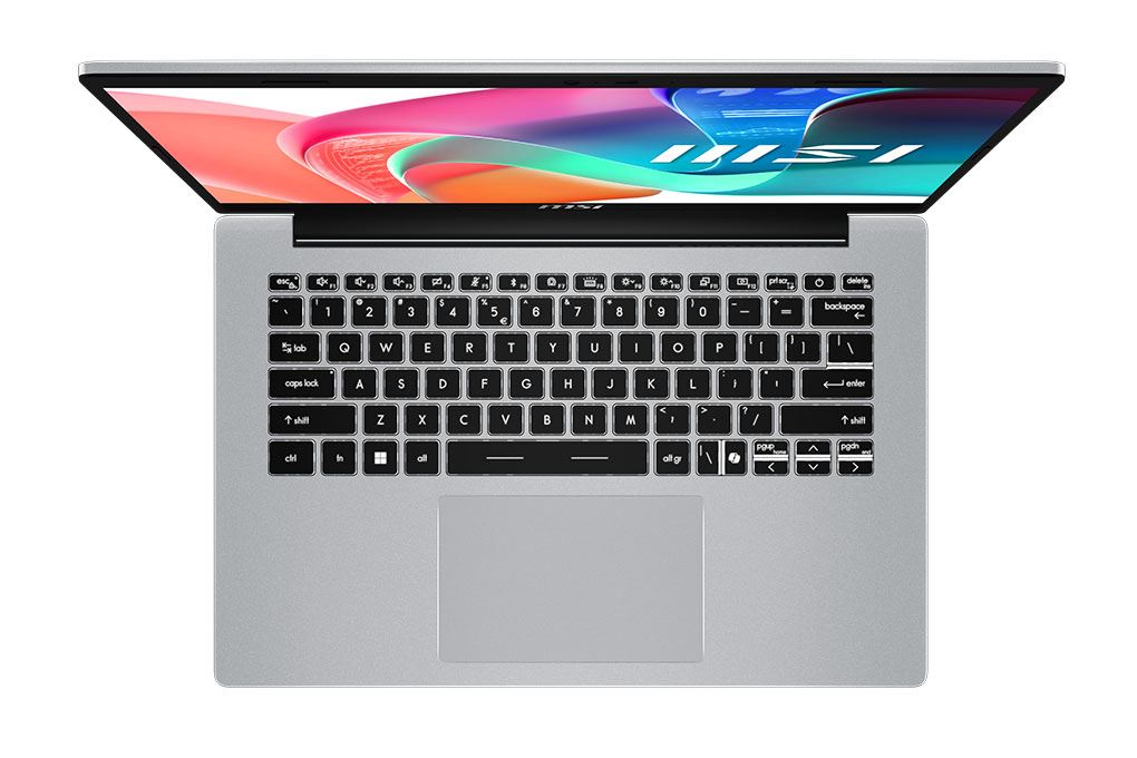 Laptop MSI Modern 14 F1MG - 432VN (Core 5 120U, 16GB, 512GB, Full HD, Win11) Màu Bạc