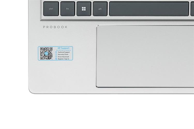 Laptop HP Probook 455 G10 - B8PG7AT (R5 7530U, 16GB, 512GB, Full HD, Win11) Màu Bạc