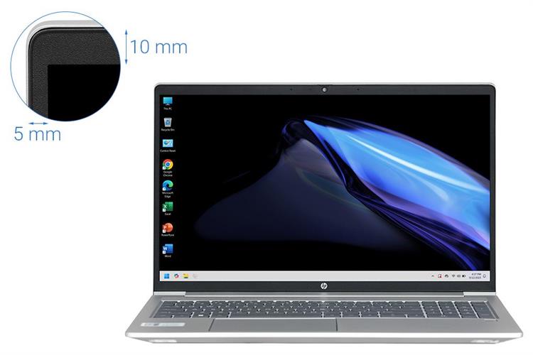 Laptop HP Probook 455 G10 - B8PG7AT (R5 7530U, 16GB, 512GB, Full HD, Win11) Màu Bạc