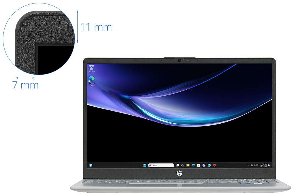 Laptop HP 15 fd0235TU - 9Q970PA (i5 1334U, 16GB, 512GB, Full HD, Win11) Màu Bạc