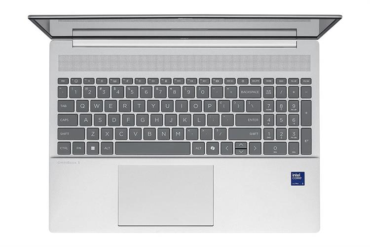 Laptop HP OmniBook 5 AI 16 af1048TU - BZ7Q9PA (Ultra 5 225U, 16GB, 512GB, WUXGA, OfficeH24, Win11) Màu Bạc