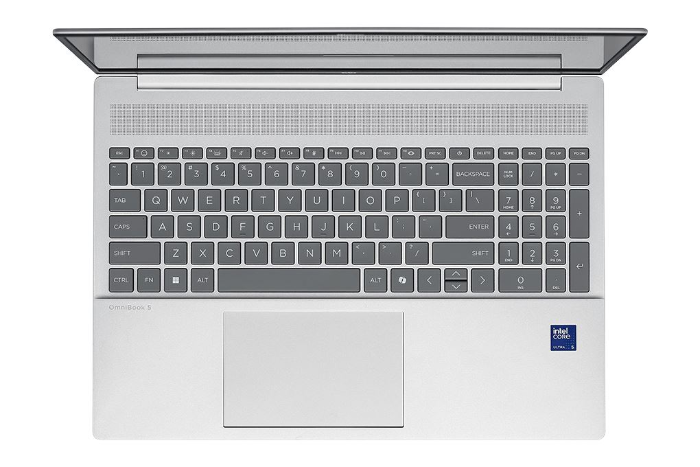 Laptop HP OmniBook 5 AI 16 af1048TU - BZ7Q9PA (Ultra 5 225U, 16GB, 512GB, WUXGA, OfficeH24, Win11) Màu Bạc