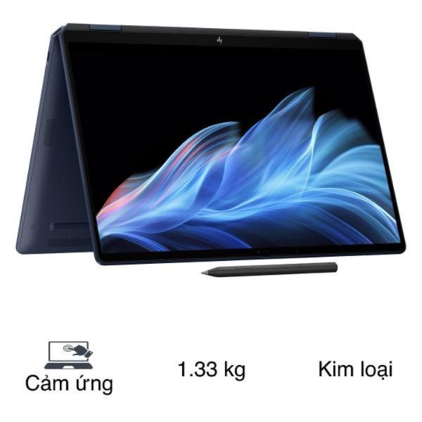 Laptop HP OmniBook UF 14 fh0095TU - BZ7S2PA (Ultra 9 288V, 32GB, 1TB, 2.8K OLED 120Hz, Cảm ứng, OfficeH24, Win11)