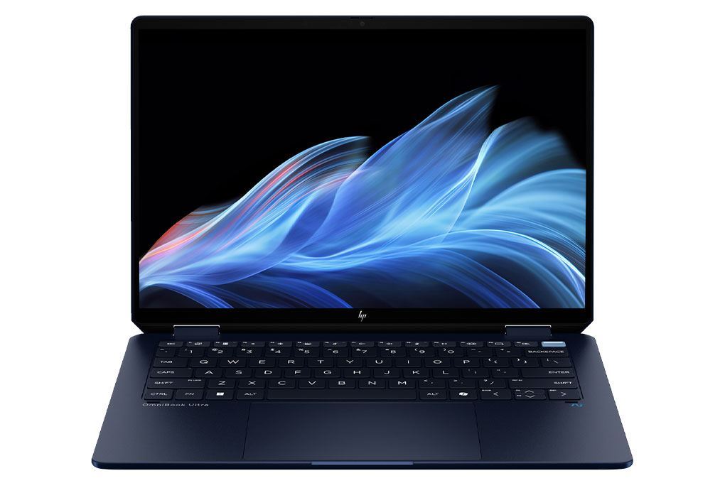 Laptop HP OmniBook UF 14 fh0097TU - BZ7S3PA (Ultra 7 258V, 32GB, 1TB, 2.8K OLED 120Hz, Cảm ứng, OfficeH24, Win11) Màu Xanh