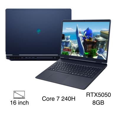Laptop Dell Gaming Alienware 16 Aurora AC16250 - C7H161W11II5050 (Core 7 240H, 16GB, 1TB, RTX 5050 8GB, WQXGA 120Hz, OfficeH24+365, Win11)