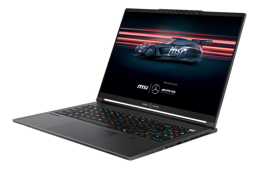 Laptop MSI Gaming Stealth A16 Mercedes AMG AI+ A3XWGG - 032VN (R9 AI HX 370, 32GB, 2TB, RTX 5070 8GB, QHD+ OLED 240Hz, Win11) Màu Xám