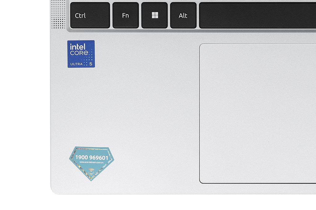 Laptop Acer Aspire Lite 16 AI AL16 71P 5674 - NX.D4XSV.001 (Ultra 5 125H, 16GB, 512GB, Full HD+, Win11) Màu Bạc