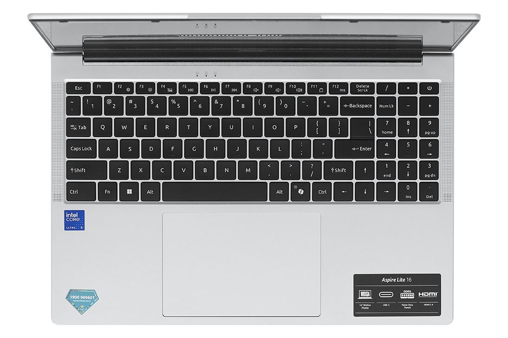Laptop Acer Aspire Lite 16 AI AL16 71P 5674 - NX.D4XSV.001 (Ultra 5 125H, 16GB, 512GB, Full HD+, Win11) Màu Bạc