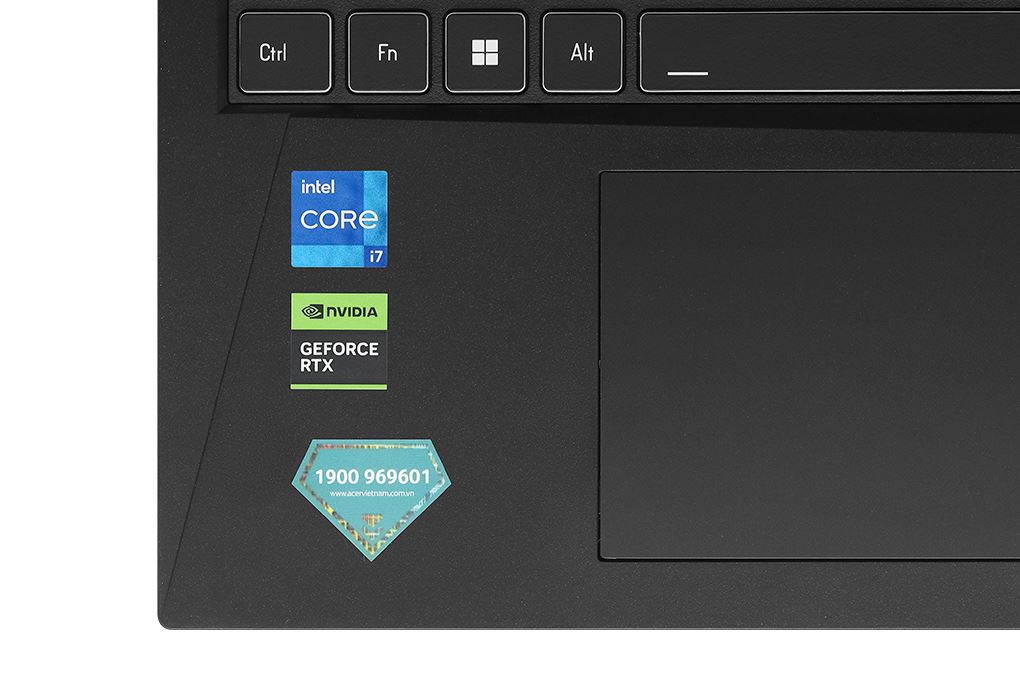 Laptop Acer Gaming Aspire 7 A715 59G 73LB - NH.QX6SV.002 (i7 12650H, 16GB, 512GB, RTX 3050 6GB, Full HD 144Hz, Win11) Màu Đen