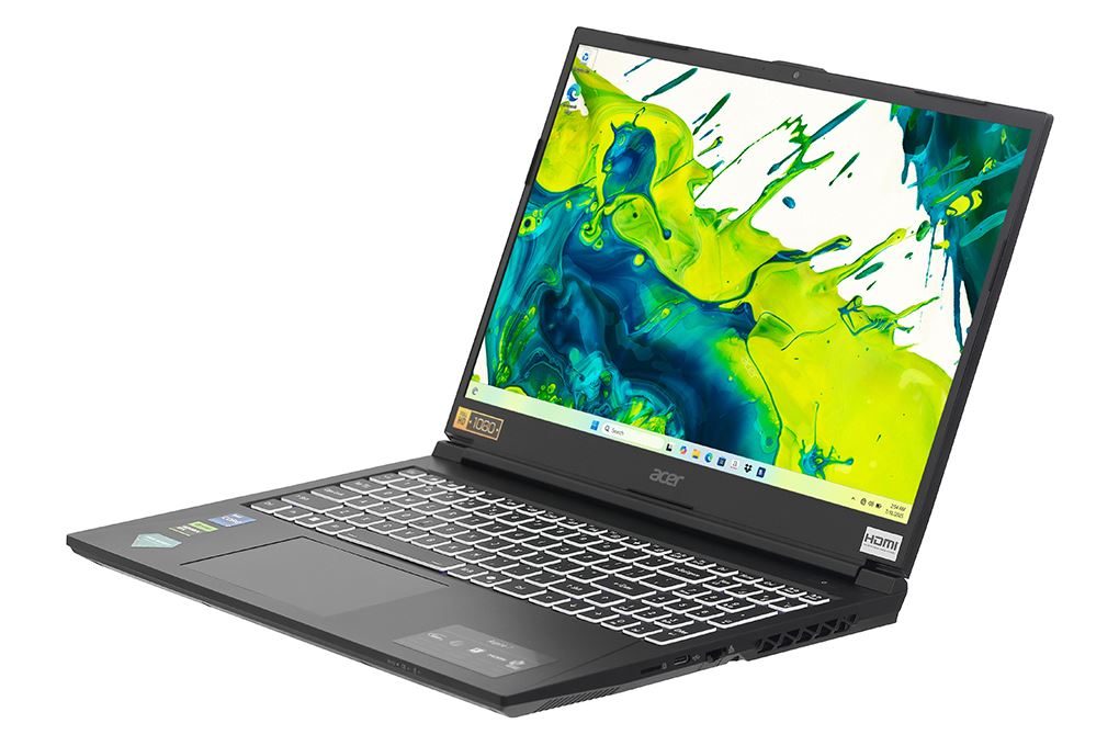 Laptop Acer Gaming Aspire 7 A715 59G 73LB - NH.QX6SV.002 (i7 12650H, 16GB, 512GB, RTX 3050 6GB, Full HD 144Hz, Win11) Màu Đen