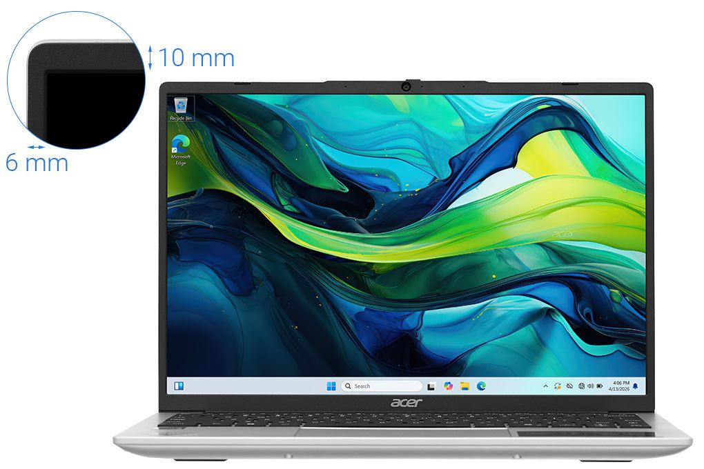 Laptop Acer Aspire Lite 14 AL14 71M 52GQ - NX.J4ASV.001 (i5 12500H, 16GB, 512GB, Full HD+, Win11) - 3