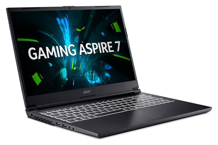 Laptop Acer Gaming Aspire 7 A715 59G 57TU - NH.QX6SV.001 (i5 12450H, 16GB, 512GB, RTX 3050 6GB, Full HD 144Hz, Win11) Màu Đen