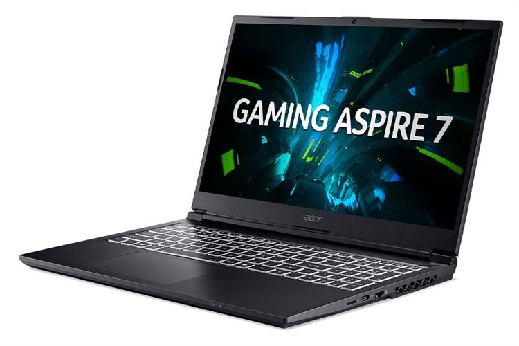 Laptop Acer Gaming Aspire 7 A715 59G 57TU - NH.QX6SV.001 (i5 12450H, 16GB, 512GB, RTX 3050 6GB, Full HD 144Hz, Win11) Màu Đen