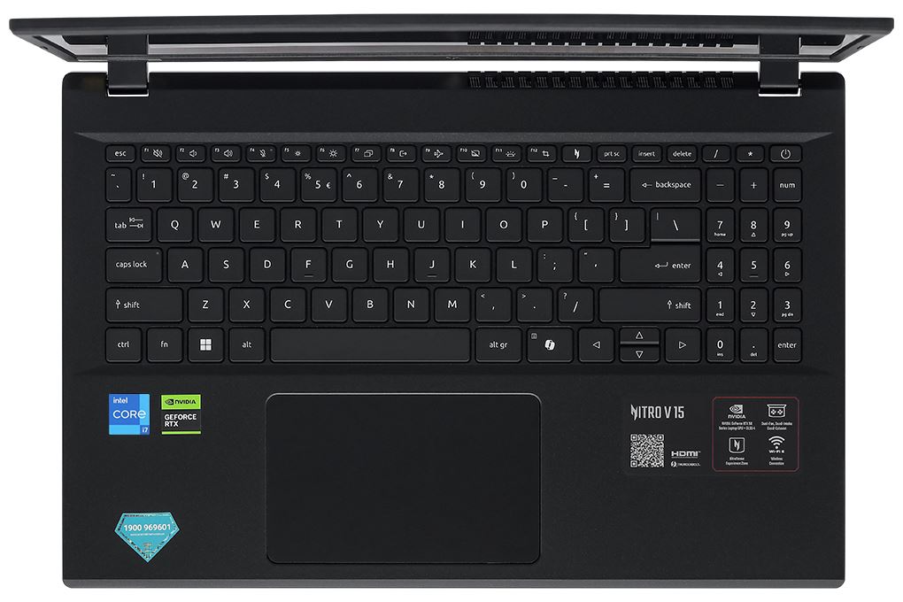 Laptop Acer Gaming Nitro ProPanel ANV15 52 72BM - NH.QZ9SV.004 (i7 13620H, 16GB, 512GB, RTX5050 8GB, Full HD 180Hz, Win11) Màu Đen