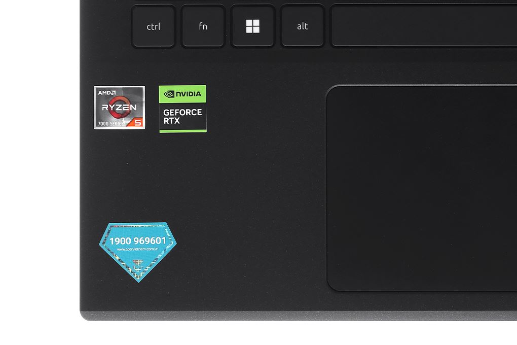 Laptop Acer Gaming Nitro ProPanel ANV15 41 R9M1 - NH.QPFSV.004 (R5 7535HS, 16GB, 512GB, RTX3050 6GB, Full HD 180Hz, Win11) - 10