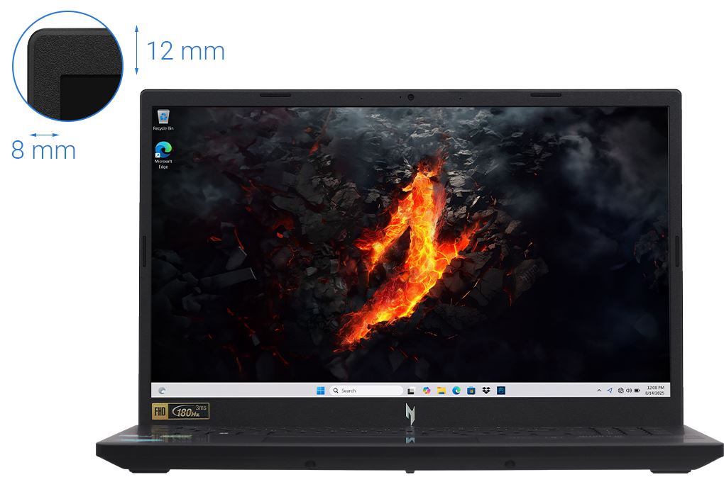 Laptop Acer Gaming Nitro ProPanel ANV15 41 R9M1 - NH.QPFSV.004 (R5 7535HS, 16GB, 512GB, RTX3050 6GB, Full HD 180Hz, Win11) - 3