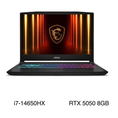 Laptop MSI Gaming Katana 15 HX B14WEK - 027VN (i7 14650HX, 32GB, 512GB, RTX5050 8GB, QHD 165Hz, Win11)