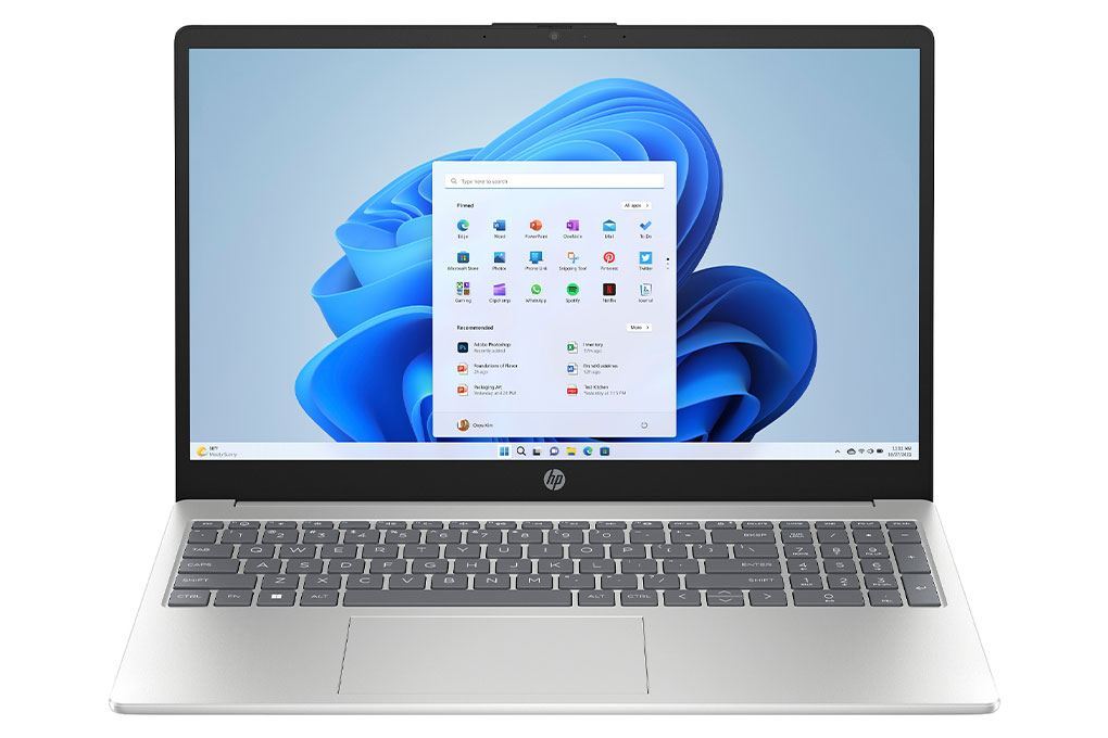 Laptop HP 15 fd1039TU - 9Z2W7PA (Core 7 150U, 16GB, 512GB, Full HD, Win11) Màu Bạc