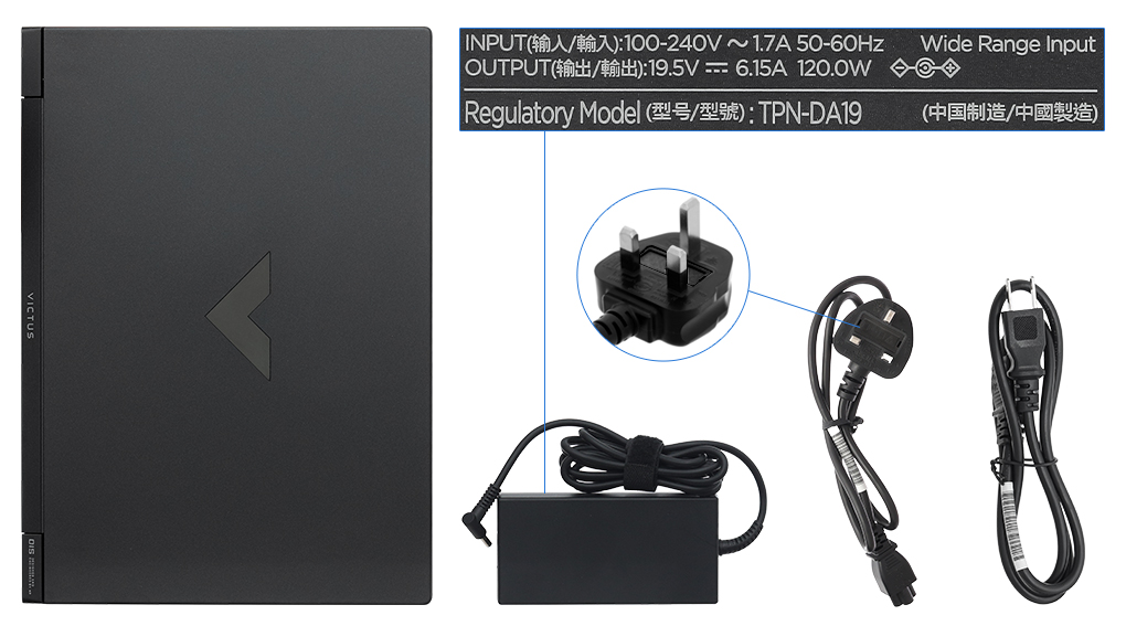 Bộ sản phẩm gồm: Sách hướng dẫn, Thùng máy, Sạc Laptop HP ( 120W )