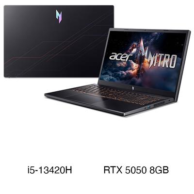 Laptop Acer Gaming Nitro V 15 ProPanel ANV15 52 59AA - NH.QZ9SV.002 (i5 13420H, 16GB, 512GB, RTX 5050 8GB, Full HD 180Hz, Win11)
