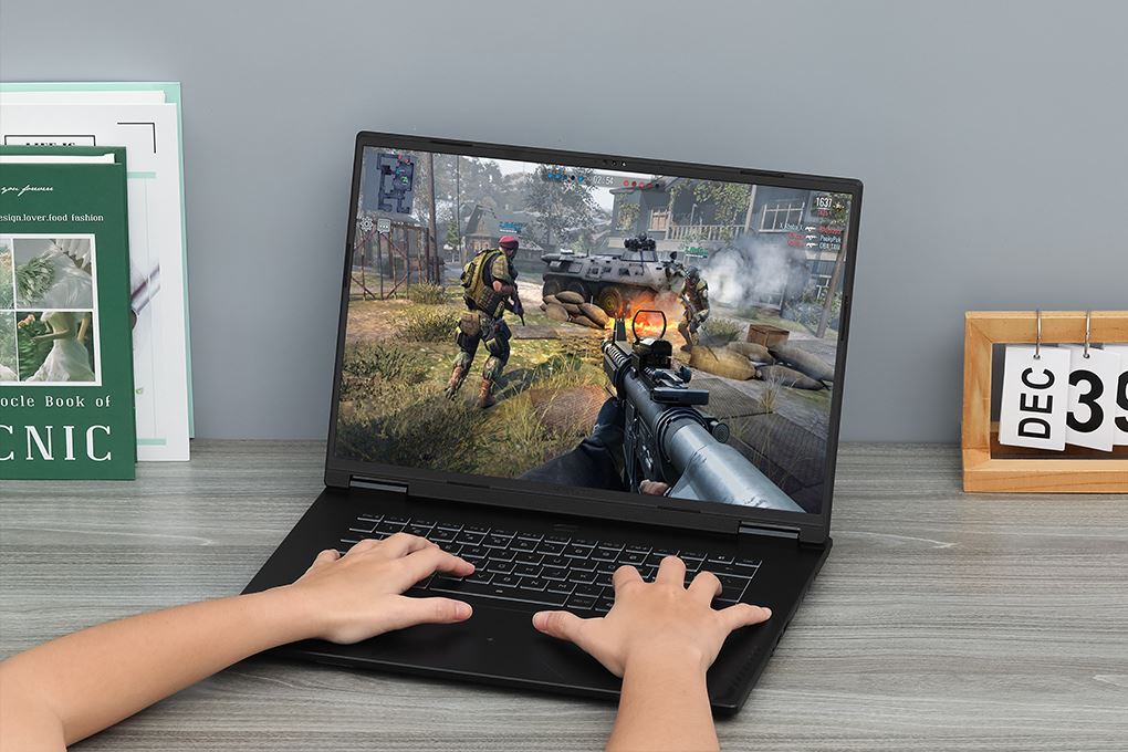 Laptop GIGABYTE Gaming A16 GA6H - GAMING-A16-CTHH3VN893SH (i5 13420H, 16GB, 512GB, RTX5050 8GB, WUXGA 165Hz, Win11) Màu Xám