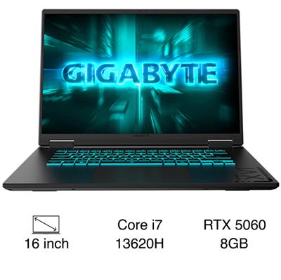 Laptop GIGABYTE Gaming A16 GA6H - GAMING-A16-CVHI3VN893SH (i7 13620H, 16GB, 512GB, RTX5060 8GB, WUXGA 165Hz, Win11)