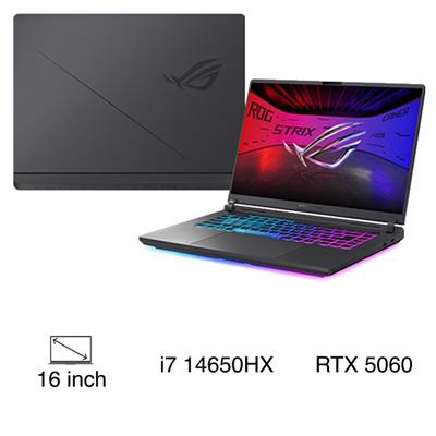 Laptop Asus Gaming ROG Strix G615JMR - S5155W (i7 14650HX, 32GB, 1TB, RTX5060 8GB, 2.5K 240Hz, Win11)