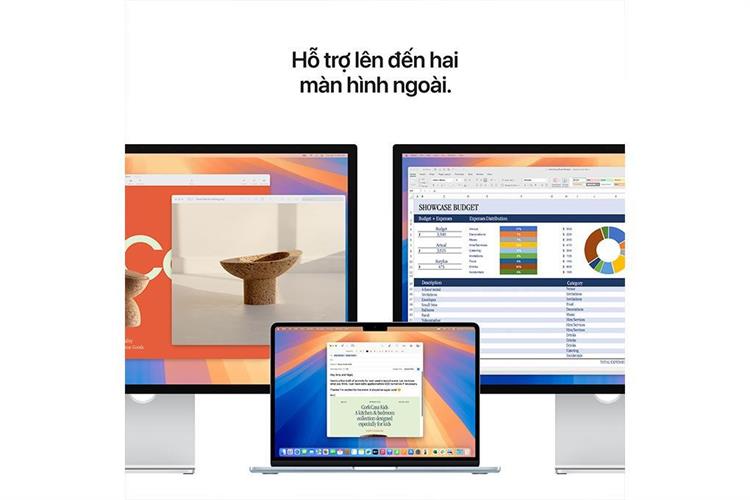 Laptop MacBook Air 13 inch M4 16GB/256GB Sạc 70W Màu Bạc