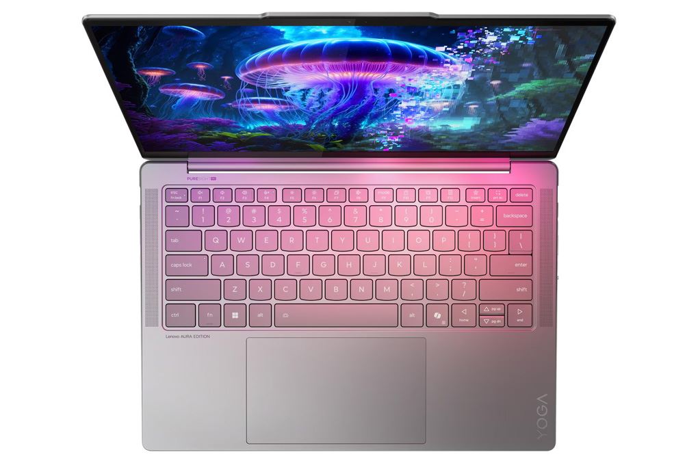 Laptop Lenovo Yoga Slim 7 OLED 14ILL10 - 83JX0086VN (Ultra 5 226V, 16GB, 512GB, 2.8K OLED 120Hz, OfficeH24, Win11) Màu Xám