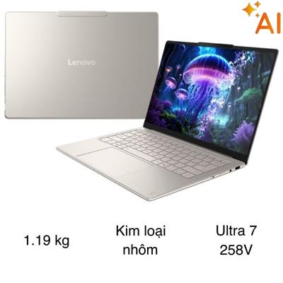 Laptop Lenovo Yoga Slim 7 OLED 14ILL10 - 83JX0081VN (Ultra 7 258V, 32GB, 1TB, 2.8K OLED 120Hz, OfficeH24, Win11)