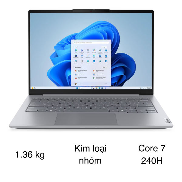 Laptop Lenovo ThinkBook 14 - 21SG007VVN (Core 7 240H, 32GB, 1TB, WUXGA, Win11)