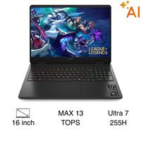Laptop HP Gaming OMEN 16 am0176TX - BX9D3PA (Ultra 7 255H, 16GB, 512GB, RTX 5060 8GB, WUXGA 165Hz, Win11)
