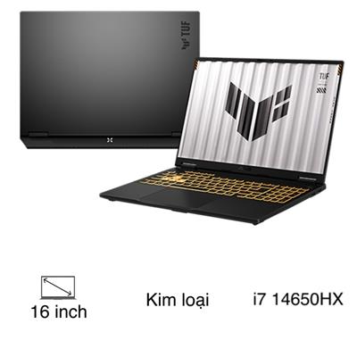 Laptop Asus TUF Gaming FX608JPR - RV044W (i7 14650HX, 16GB, 1TB, RTX 5070 8GB, WUXGA 165Hz, Win11)