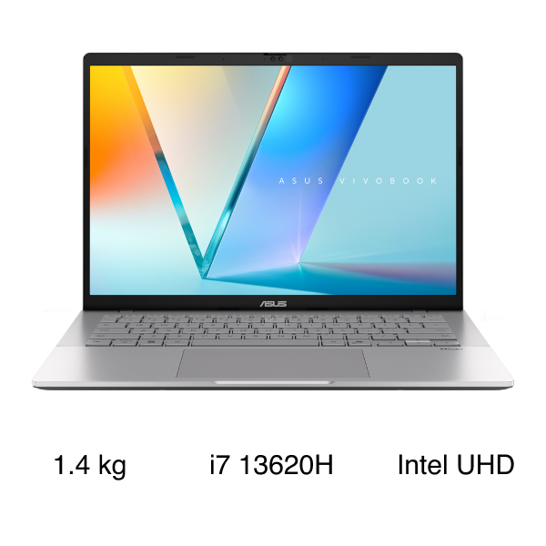 Laptop Asus Vivobook S14 S3407VA - LY053W (i7 13620H, 16GB, 512GB, WUXGA, OfficeH24 365, Win11)