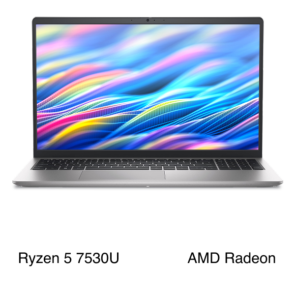 Laptop Dell 15 DC15255 - DC5R5802W1 (R5 7530U, 16GB, 512GB, Full HD 120Hz, OfficeH24 365, Win11)