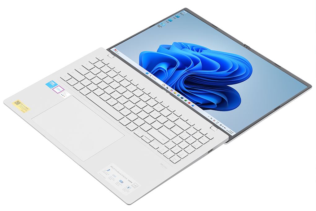 Laptop Asus Vivobook S16 S3607VA - RP155WS (Core 5 210H, 16GB, 512GB, WUXGA 144Hz, OfficeH24+365, Win11) Màu Bạc