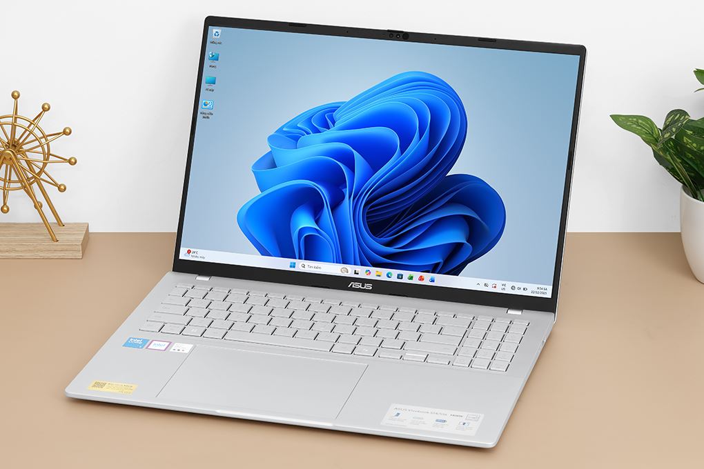 Laptop Asus Vivobook S16 S3607VA - RP155WS (Core 5 210H, 16GB, 512GB, WUXGA 144Hz, OfficeH24+365, Win11) Màu Bạc