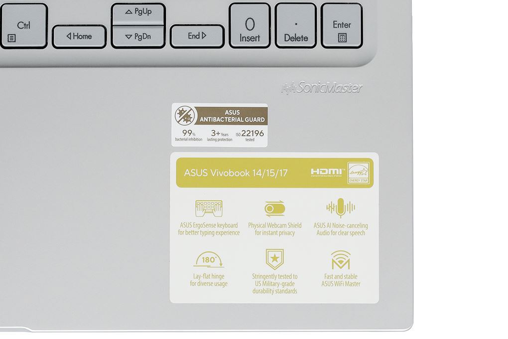Laptop Asus Vivobook 15 X1504VA - BQ3394W (i3 1315U, 8GB, 512GB, Full HD, Win11) Màu Bạc