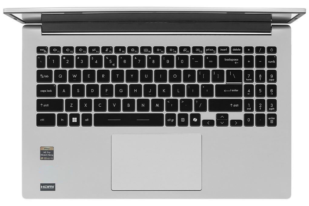 Laptop MSI Modern 15 F13MG - 667VN_16GB (i5 1334U, 16GB, 512GB, Full HD, Win11) Màu Bạc