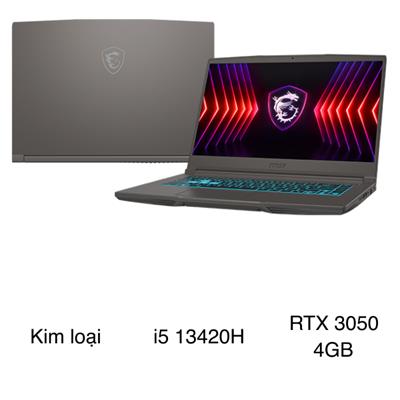 Laptop MSI Gaming Thin 15 B13UC - 3247VN_16GB (i5 13420H, 16GB, 512GB, RTX 3050 4GB, Full HD 144Hz, Win11)