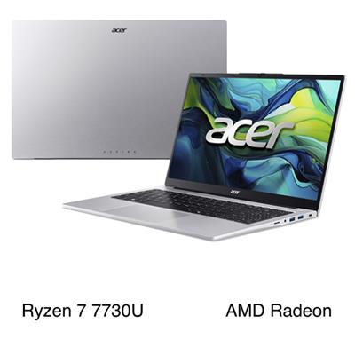 Laptop Acer Aspire Lite 15 AL15 42P R08M - NX.D3QSV.001 (R7 7730U, 16GB, 512GB, Full HD, OfficeH24+365, Win11)