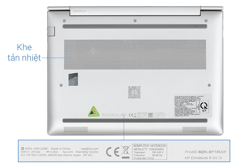 Laptop HP EliteBook 6 G1i 13 - BQ9L8PT (Ultra 5 225U, 16GB, 512GB, WUXGA, Win11) Màu Bạc