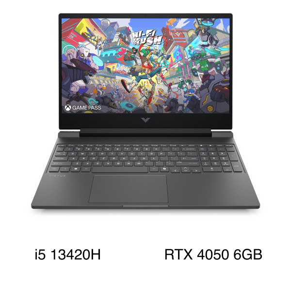 Laptop HP Gaming VICTUS 15 fa2732TX - B85LPPA (i5 13420H, 16GB, 512GB, RTX 4050 6GB, FHD 144Hz, Win11)