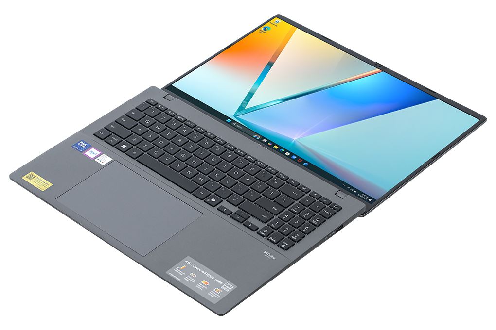 Laptop Asus Vivobook S16 S3607CA - SH082WS (Ultra 5 225H, 16GB, 512GB, Full HD OLED, OfficeH24+365, Win11) Màu Xám